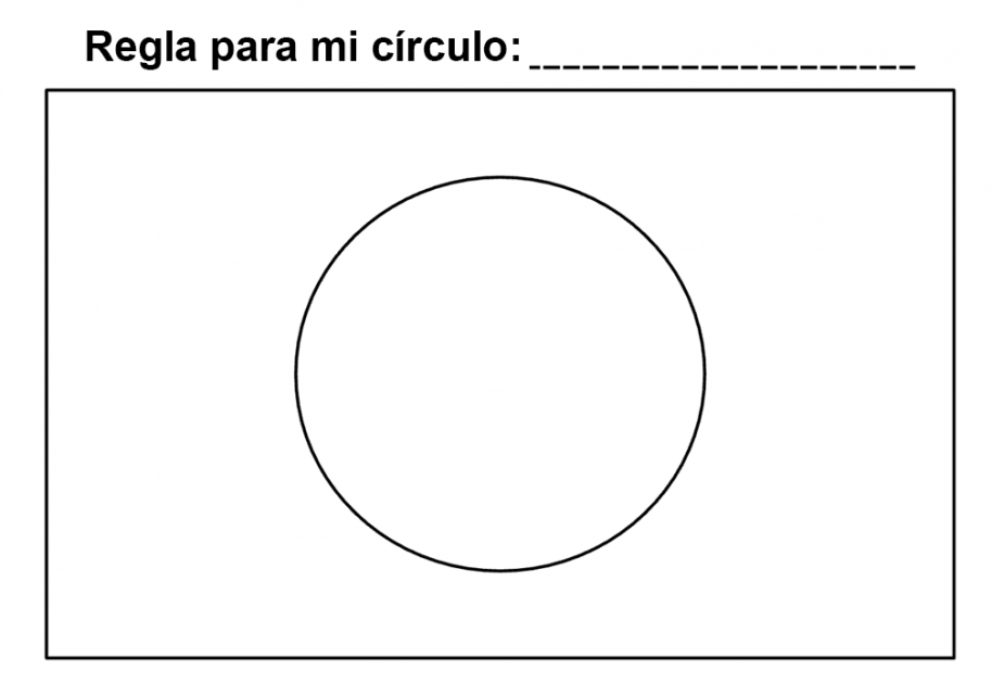 La regla para mi círculo