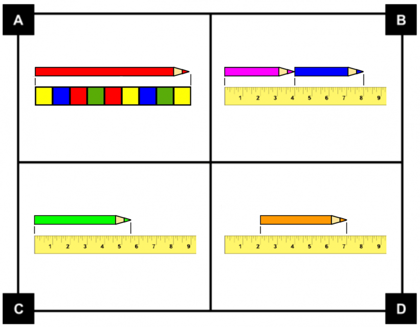 Which One Doesn’t Belong? Measuring Pencils | Math At Home