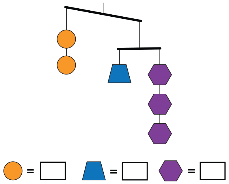 Mobile Math: Circles, Trapezoids & Hexagons | Math At Home